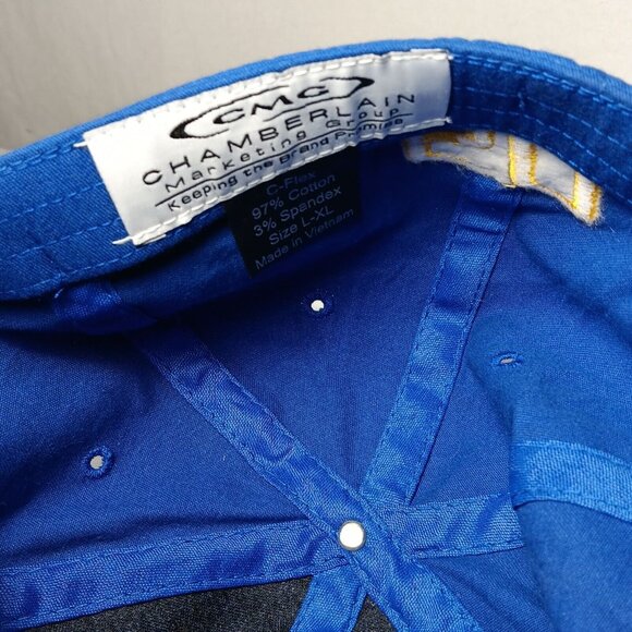 MOOG Cap L XL NASCAR Steering Suspension 50 Years Racing Blue Canvas Stretch - Picture 11 of 12